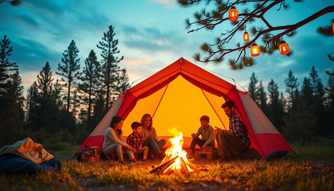 Camping em Família: Como Escolher a Barraca Ideal